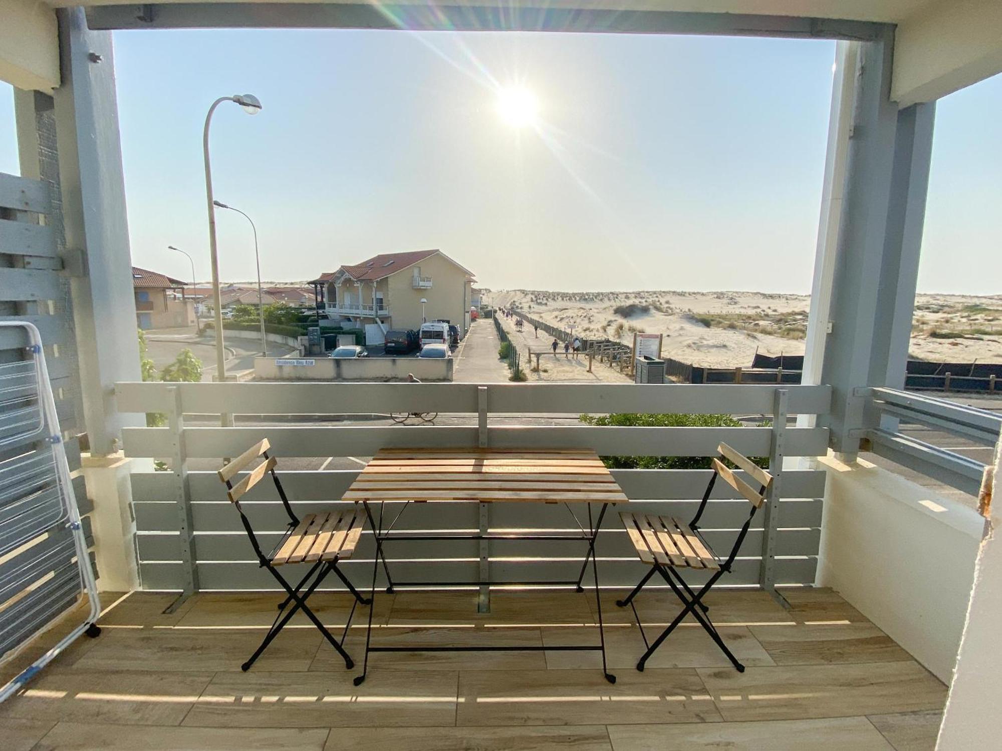 Appartement Au Pied Des Dunes Avec Vue Biscarrosse Buitenkant foto